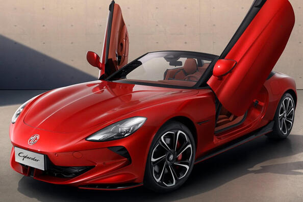 Anmeldelse af elbilen MG Cyberster
