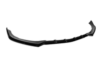 Mercedes C-klasse W205 2014–2021 DPT front læbespoiler (2017-2020, blank sort) foto 4