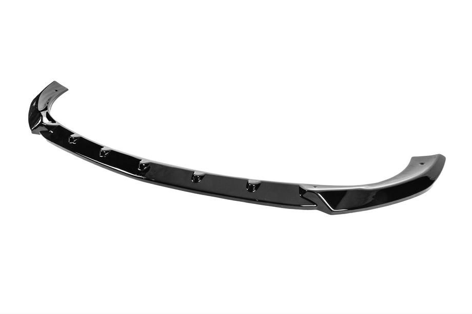 Mercedes E-klasse W213 2016–2023 DPT front læbespoiler (til AMG-Line, 2020-2023, blank sort) Foto 3