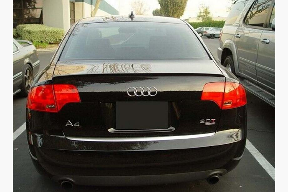 Audi A4 B7 2004–2008 DPT spoiler (sort højglans) Image