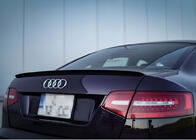 Audi A6 C6 2004–2011 DPT spoiler (sort højglans) foto 1