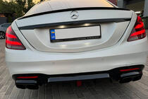 Mercedes S-klasse W222 2013–2022 Bageste diffuser BRB (til lakering, 2018+) foto 9