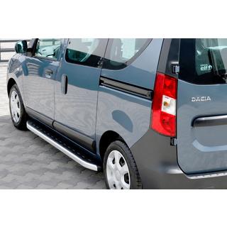 Sidetrin Fullmond (2 stk., aluminium) foto 1