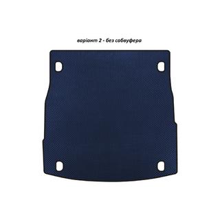 EVA bagagerumsmåtte V-2 (uden subwoofer, blå)