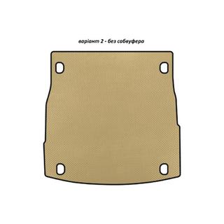 EVA bagagerumsmåtte V-2 (uden subwoofer, beige)