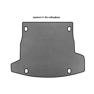 EVA V-3 bagagerumsmåtte (uden subwoofer, grå)