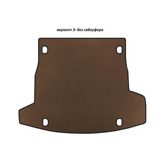 EVA V-3 bagagerumsmåtte (uden subwoofer, brun)