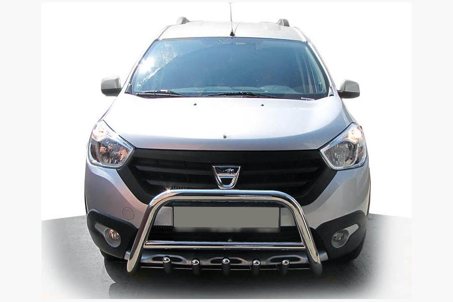 Renault Dokker 2013–2022 Bullbar WT003 (rustfrit stål) Image