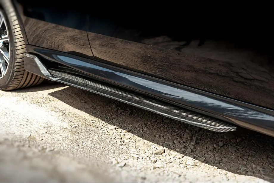 BMW X5 G05 2019–2026 Dørtrinslister Carbon V3 (Ægte kulfiber) Foto 1