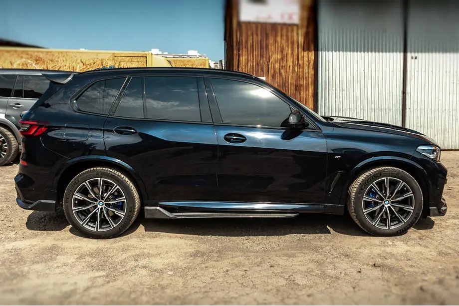 BMW X5 G05 2019–2026 Dørtrinslister Carbon V3 (Ægte kulfiber) Foto 4