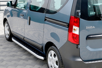 Dacia Dokker 2013–2022 Sidetrin Fullmond (2 stk., aluminium) foto 1