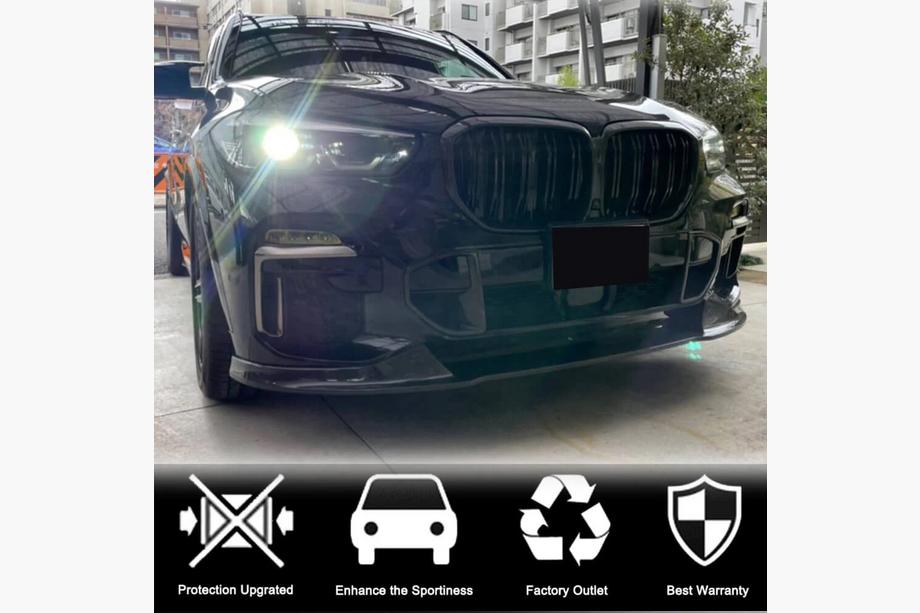 BMW X5 G05 2019–2026 Indsatser i carbon til forreste kofanger (til M-Sport, 2019-2022) Foto 5