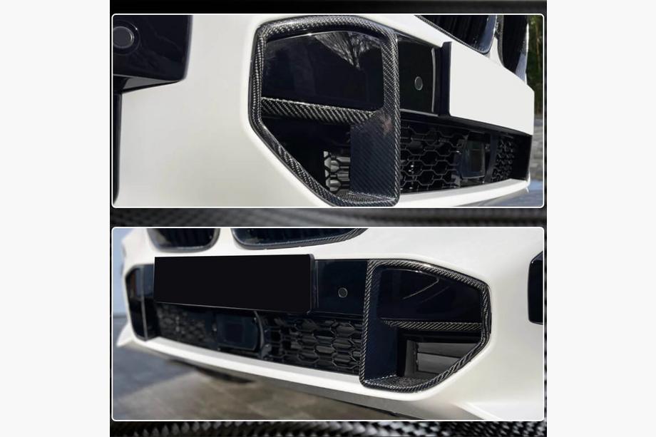 BMW X5 G05 2019–2026 Indsatser i carbon til forreste kofanger (til M-Sport, 2019-2022) Foto 2