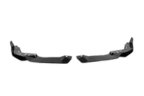 BMW 3-serie G20/G21 2018– Front lipspoiler-læbe DPT V-2 (til 2022+, M Technic, blank sort) foto 2