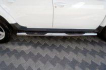 Dacia Duster 2008–2018 Siderør med indlæg (2 stk., rustfrit stål) foto 1