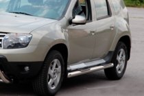 Dacia Duster 2008–2018 Siderør med indlæg (2 stk., rustfrit stål) foto 6