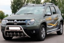 Dacia Duster 2008–2018 Siderør med indlæg (2 stk., rustfrit stål) foto 2