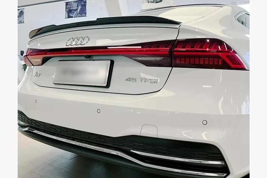 Audi A7 2018– DPT spoiler (sort højglans) Image