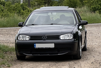 Volkswagen Golf 4 1997–2006 Front lipspoiler DPT (mat sort) foto 4