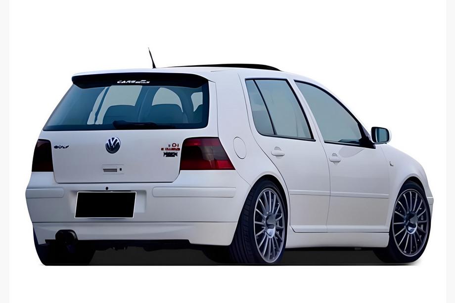 Volkswagen Golf 4 1997–2006 Bagdiffusor DPT (mat sort) Image