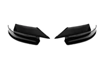 BMW 5-serie F10/F11 2010–2016 DPT Flap frontlæbe til kofanger (til M5, sort højglans) foto 1