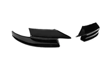 BMW 5-serie F10/F11 2010–2016 DPT Flap frontlæbe til kofanger (til M5, sort højglans) foto 3