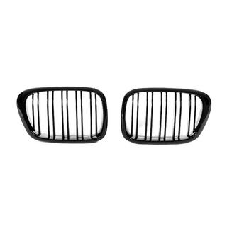 Nyregrill M-Look (2000-2003, sort højglans) BMW 5-serie E39 1996–2003 foto 2