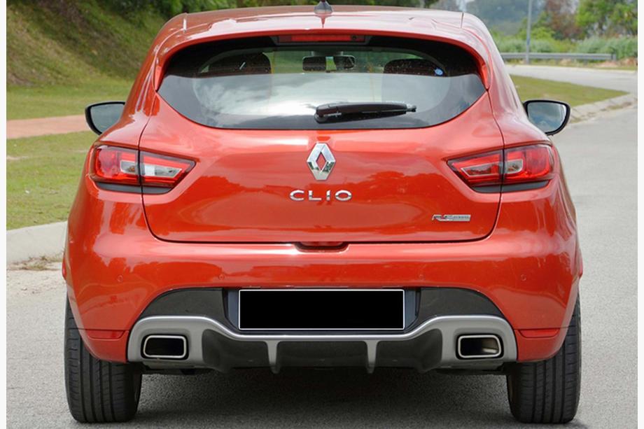 Renault Clio IV 2012–2019 DPT bagdiffuser (til RS, klar til lakering) Image