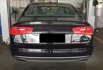 Audi A6 C7 2011–2017 Bagdiffuser med udstødningsenderør DPT S-Line-style (2011-2014) foto 1