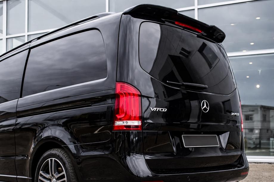 Mercedes Vito/V-klasse W447 2014– DPT spoiler (sort højglans) Image