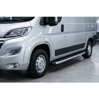 Fullmond sidetrin (2 stk., aluminium) foto 1