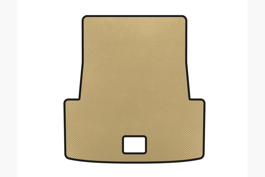 BMW 3-serie E90/E91 2005–2011 Bagagerumsmåtte EVA V-2 (Til E90, Beige) Image