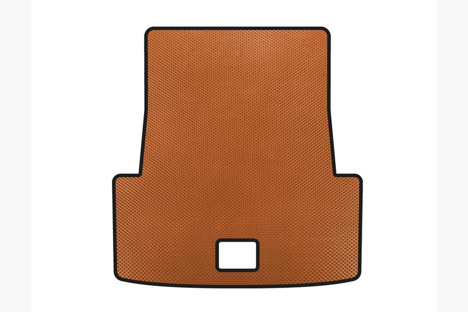 BMW 3-serie E90/E91 2005–2011 EVA V-2 bagagerumsmåtte (Til E90, Orange) Image