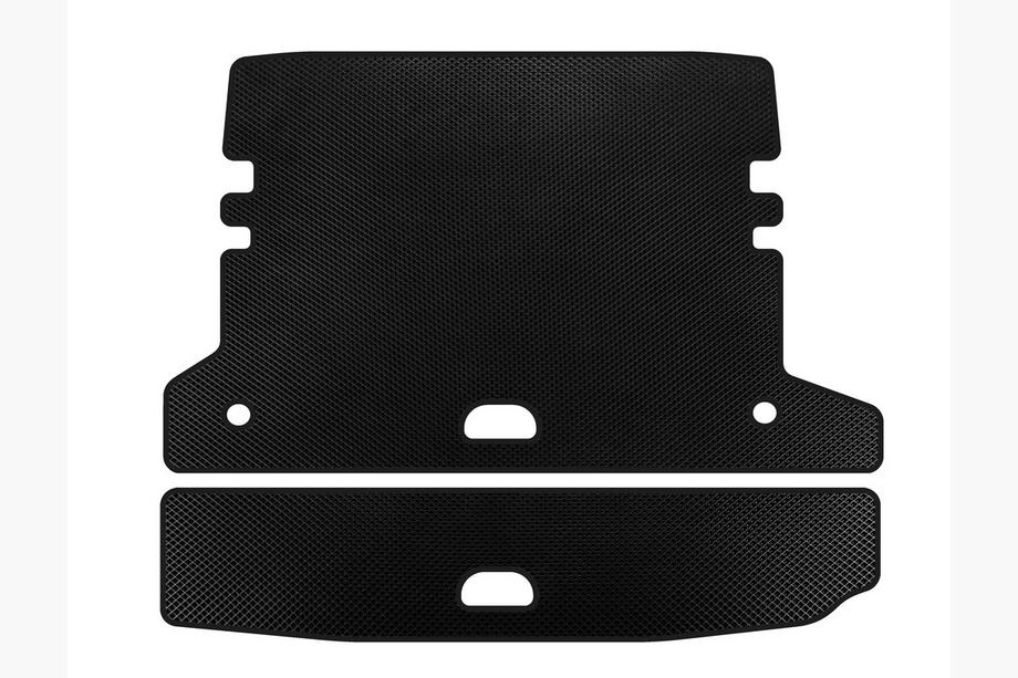BMW 3-serie F30/F31 2012–2019 EVA V-2 bagagerumsmåtte (til F-31, sort) Image