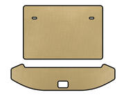 Jetour X70 2018– EVA bagagerumsmåtte (3 rækker, beige) foto 1