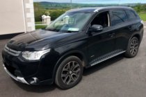 Mitsubishi Outlander 2012–2021 OEM V1 sidetrin (2 stk., aluminium) foto 6