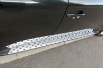Mitsubishi Outlander 2012–2021 OEM V1 sidetrin (2 stk., aluminium) foto 11
