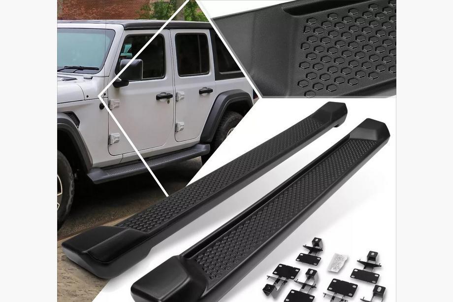 Jeep Wrangler 2018– OEM V2 sidetrin (til 5-dørs, 2 stk.) Image