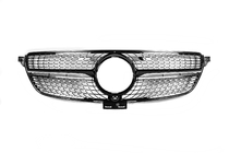 Mercedes GLE/ML Klasse W166 2011–2018 Tuning frontgrill Diamond Black (GLE) Uden kamera foto 2