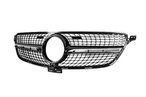 Mercedes GLE/ML Klasse W166 2011–2018 Tuning frontgrill Diamond Black (GLE) Uden kamera foto 3