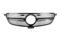 Mercedes GLE/ML Klasse W166 2011–2018 Tuning frontgrill Diamond Black (GLE) Uden kamera foto 6