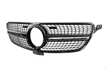 Mercedes GLE/ML Klasse W166 2011–2018 Tuning frontgrill Diamond Black (GLE) Uden kamera foto 7