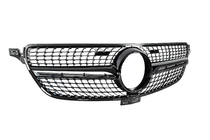 Mercedes GLE/ML Klasse W166 2011–2018 Tuning frontgrill Diamond Black (GLE) Uden kamera foto 8