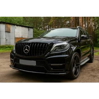 Frontgrill GT Panamericana Black (til GL High) Mercedes GL/GLS сlass X166 2012–2019 foto 1