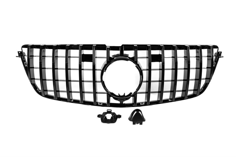 Mercedes GL/GLS class X166 2012–2019 Frontgrill GT Panamericana Black (til GL High) Foto 2