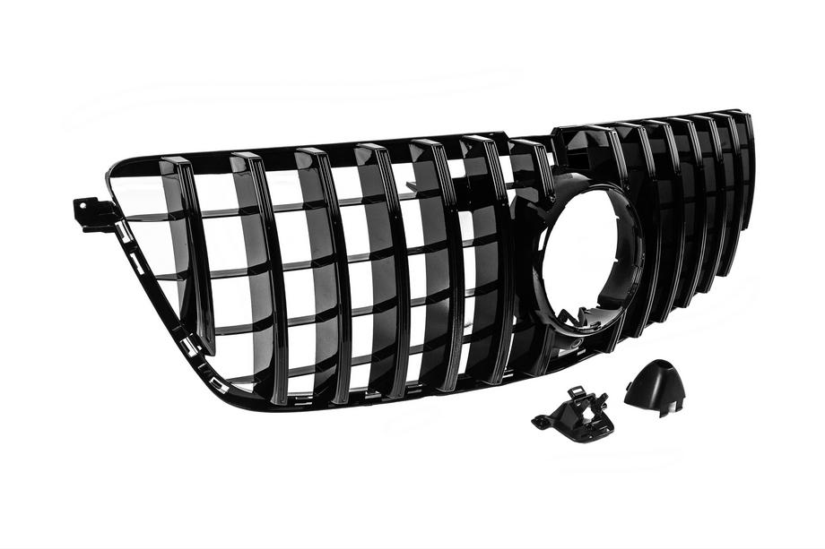 Mercedes GL/GLS class X166 2012–2019 Frontgrill GT Panamericana Black (til GL High) Foto 5