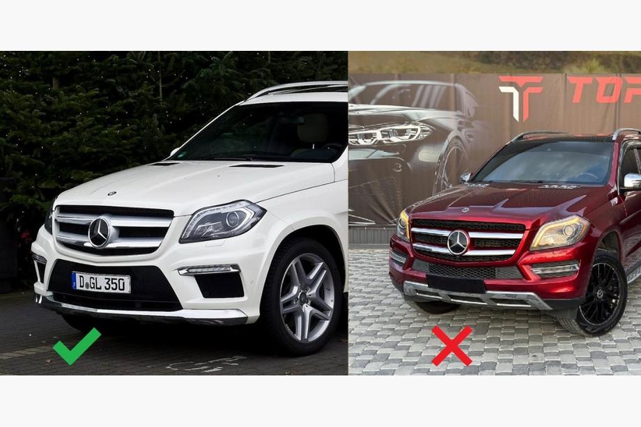 Mercedes GL/GLS class X166 2012–2019 Frontgrill GT Panamericana Black (til GL High) Foto 7