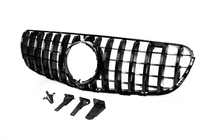 Mercedes GLC X253 2015–2022 Frontgrill GT Panamericana Black (2015-2019) foto 4