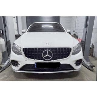 Frontgrill GT Panamericana Black (til 2015-2019) Mercedes GLC Coupé C253 2016–2023 foto 3