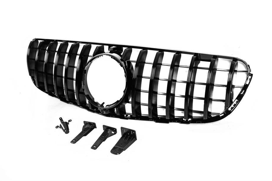 Mercedes GLC Coupé C253 2016–2023 Frontgrill GT Panamericana Black (til 2015-2019) Foto 4